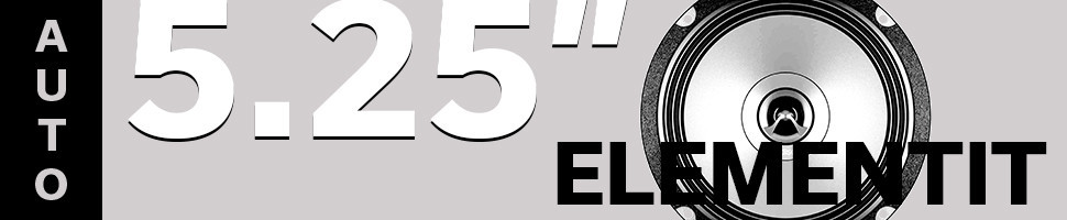 5,25" kaiuttimet - paranna autosi äänentoistoa laadukkailla koaksiaali- ja erillissarjoilla | Audio Forum