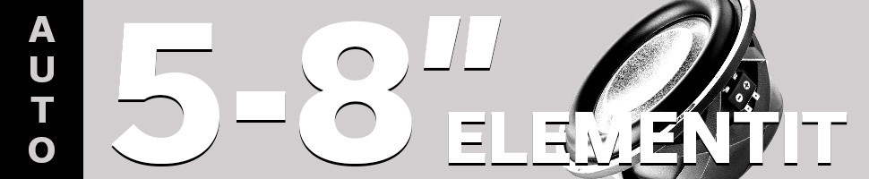 5-8" elementit laajassa valikoimassa, parhaat subwooferit pieniin tiloihin, hifi-audioon erikoistuneet | Audio Forum