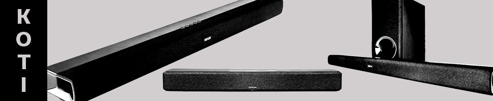 Soundbarit ja all-in-one-kaiuttimet kotiin | Audio Forum