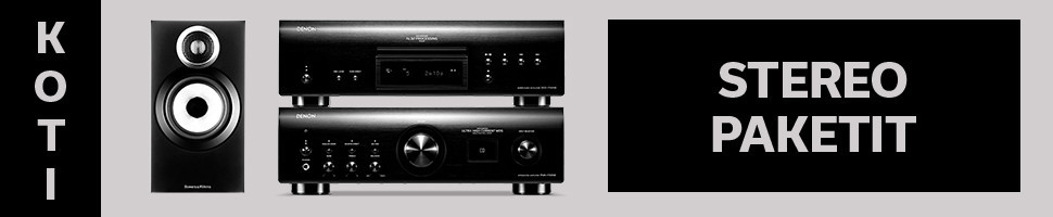 Stereopaketit edullisesti ja monipuolisesti musiikinkuuntelijoille