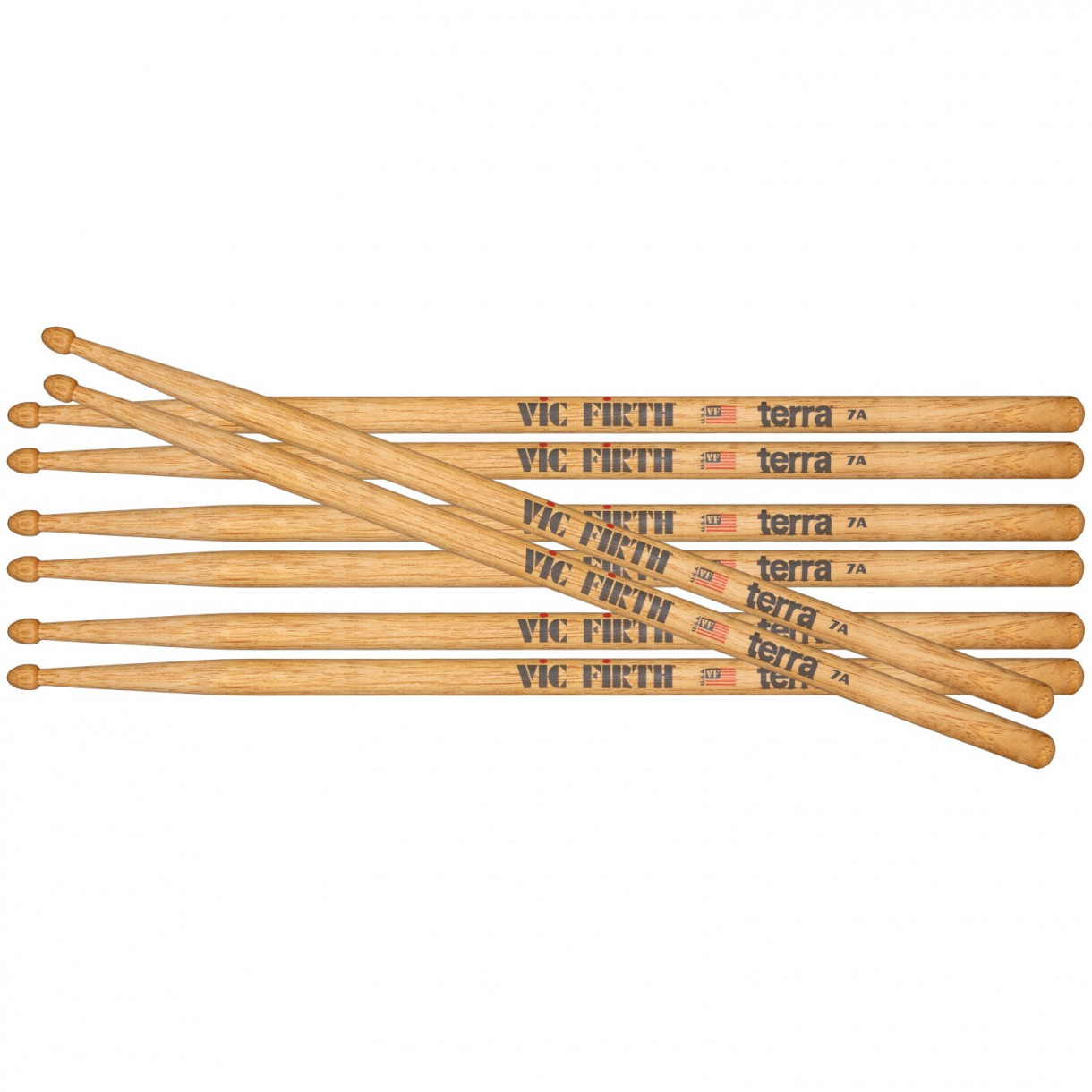 Vic Firth 7AT Terra Series Value Pack rumpukapulat 