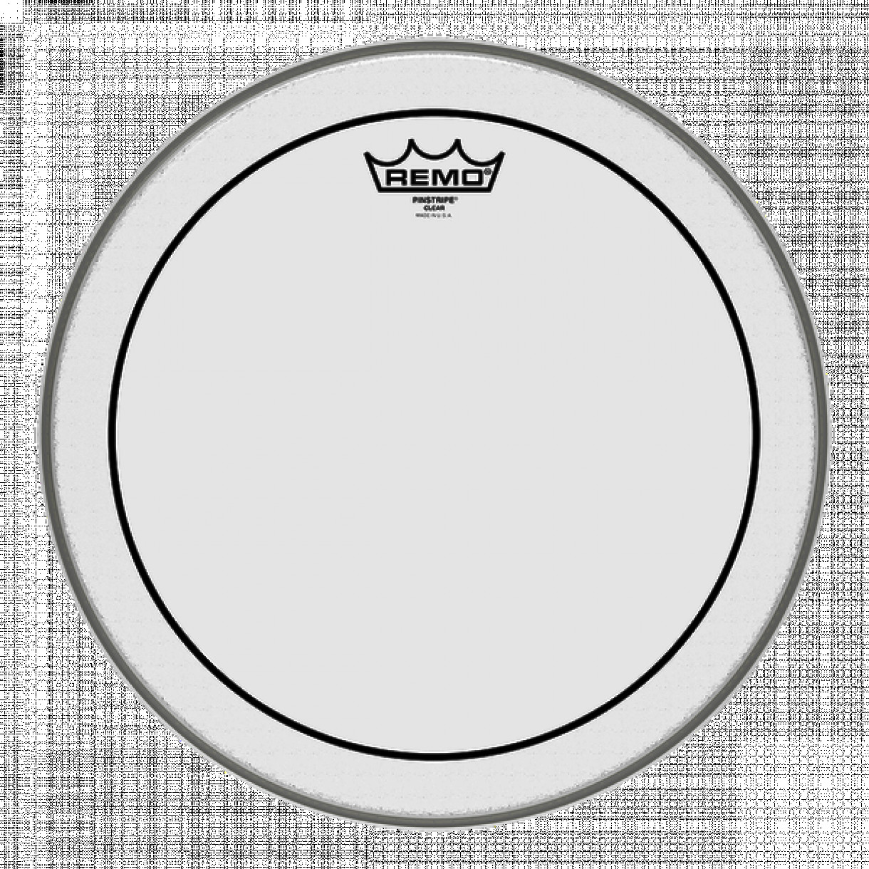 Remo Pinstripe clear 16" rumpukalvo 