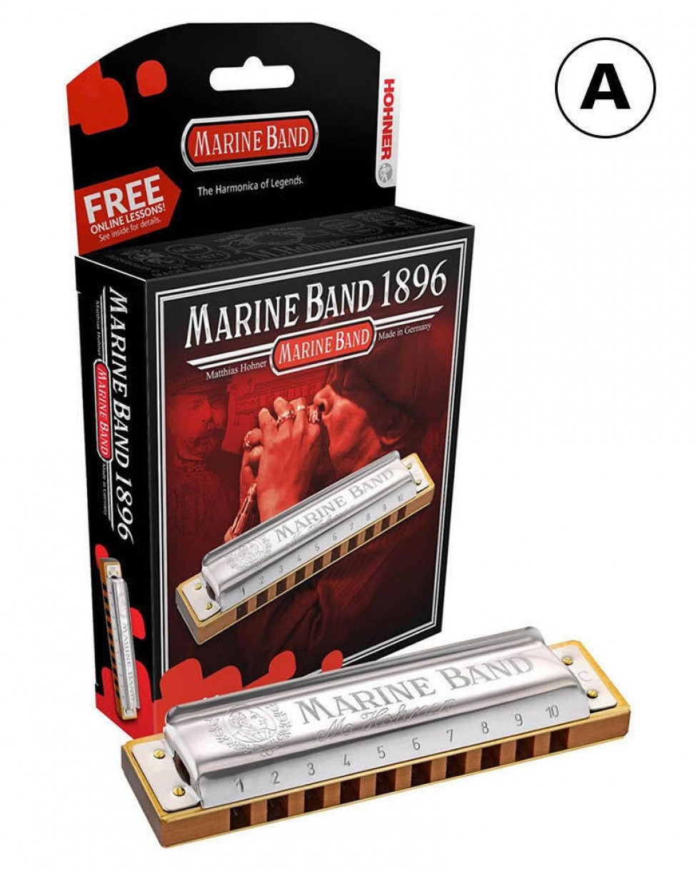 HUULIHARPPU HOHNER MARINE BAND 1896 F