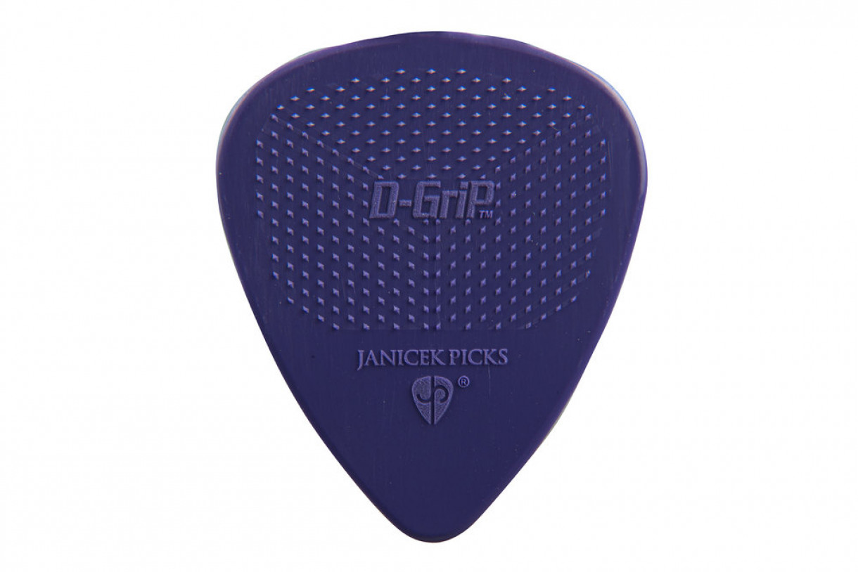 D-Grip Plektra Janicek nylonplektrat 0.60mm, 12 kpl  