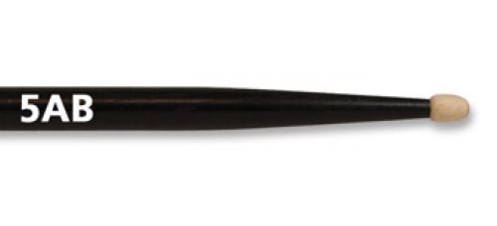 Vic Firth 5AB Wood Tip rumpukapula, musta