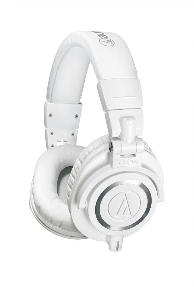 Audio-Technica ATH-M50X studiokuulokkeet, valkoinen