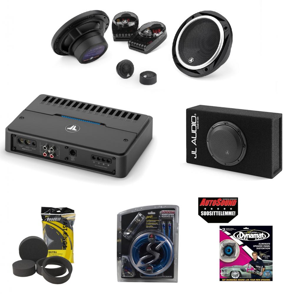 JL Audio autohifipaketti