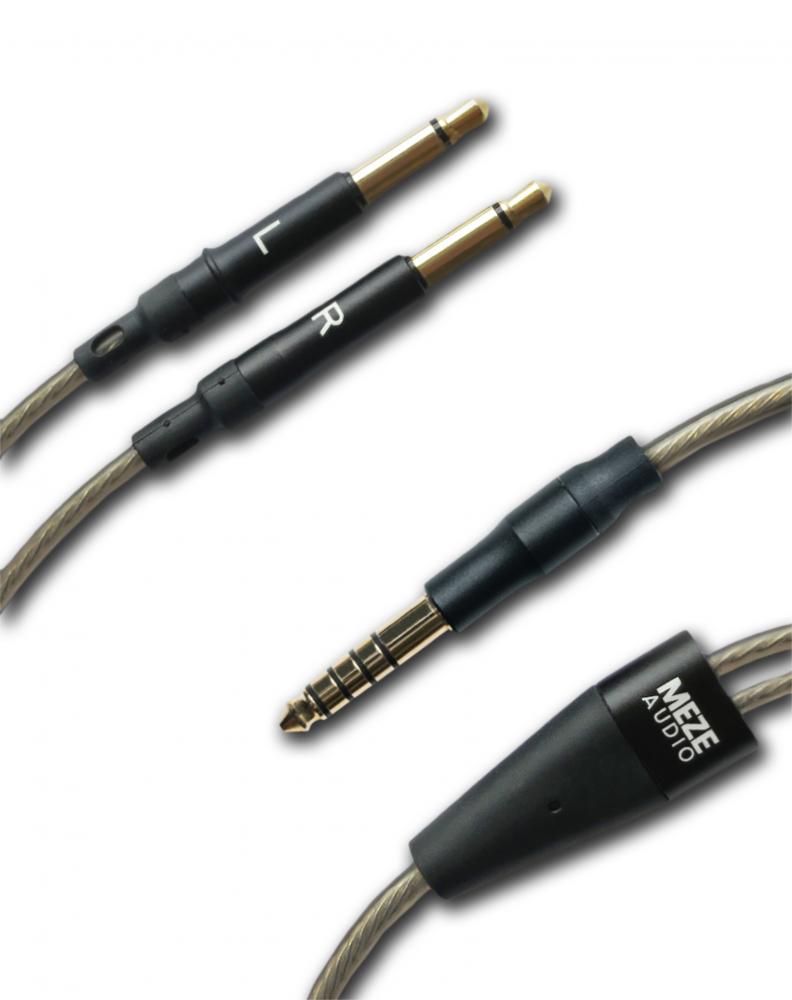 Meze Audio 99 series Upgrade mono 3.5 mm - 4.4 mm balansoitu OFC kuulokekaapeli, 1,5 m