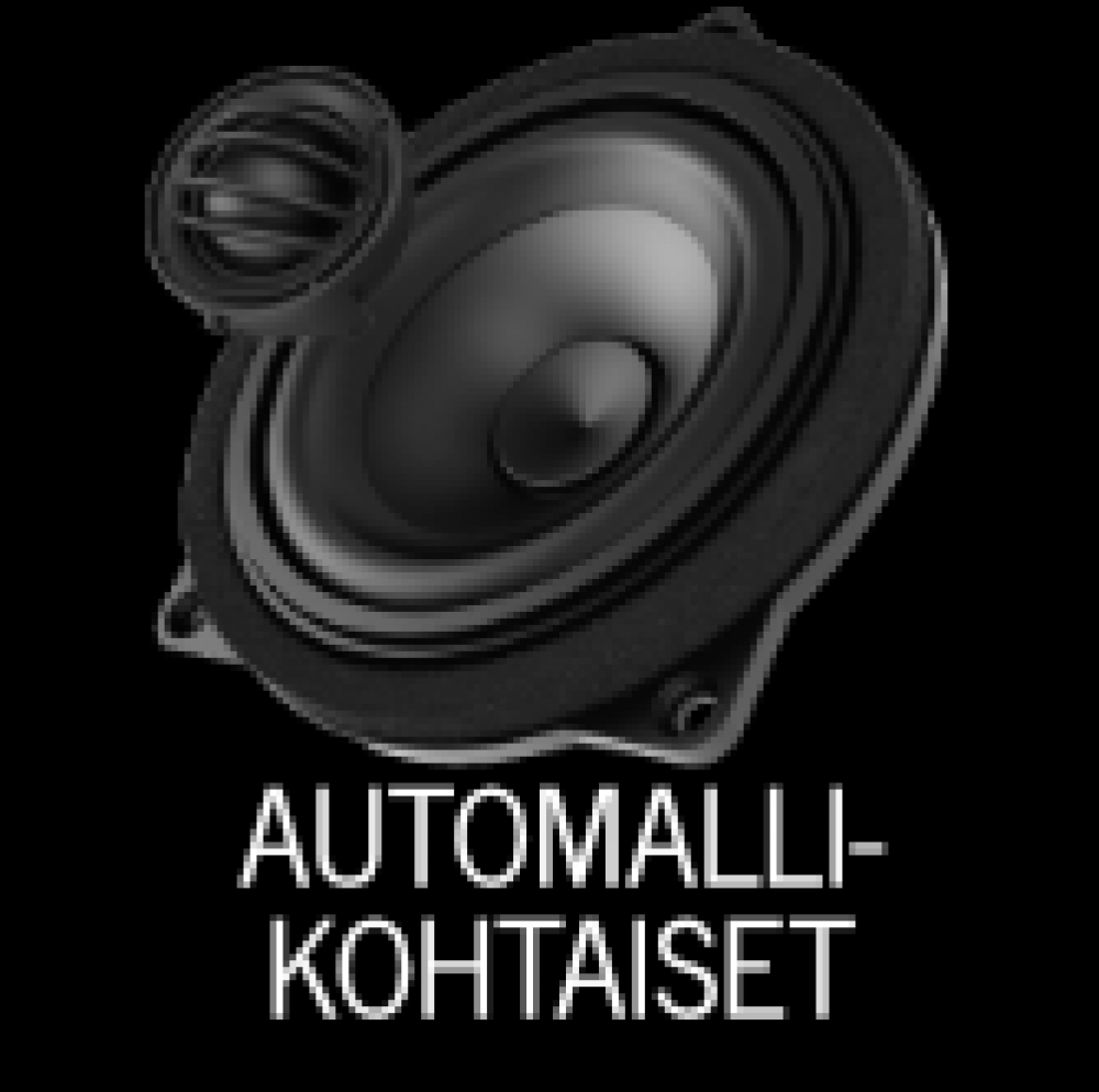 Automallikohtaiset kaiuttimet