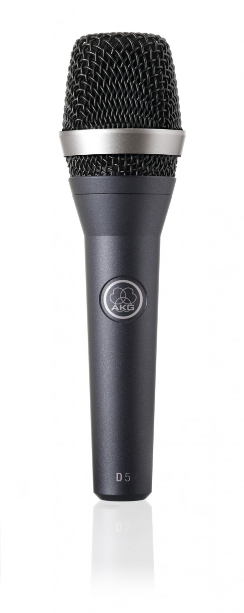 AKG D5 dynaaminen mikrofoni kytkimellä