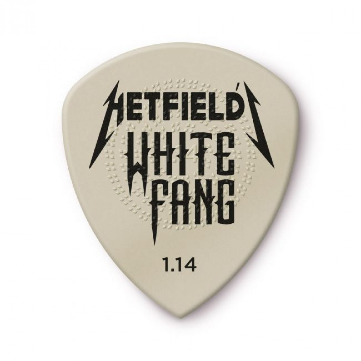 Dunlop HETFIELD WHITE FANG CUSTOM FLOW 1mm plektra, 6kpl *