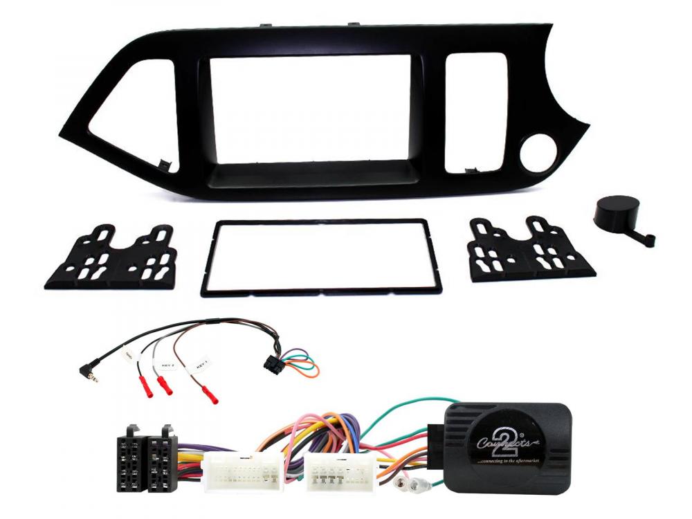 Connects2 CTKKI25 Kia Picanto 2011> 2-DIN asennussarja RHD