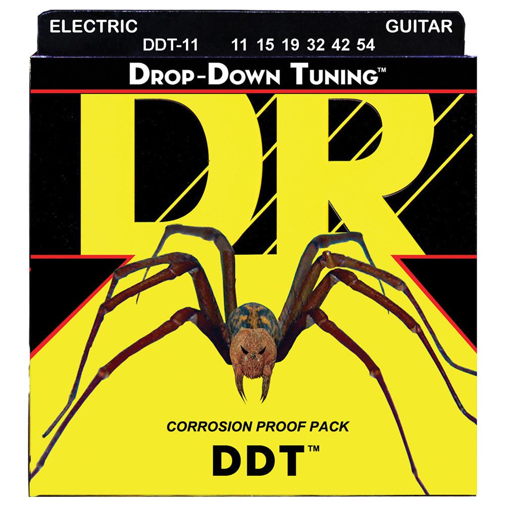 DR Strings Drop-Down Tuning DDT-11 sähkökitaran kielisarja, 11-54