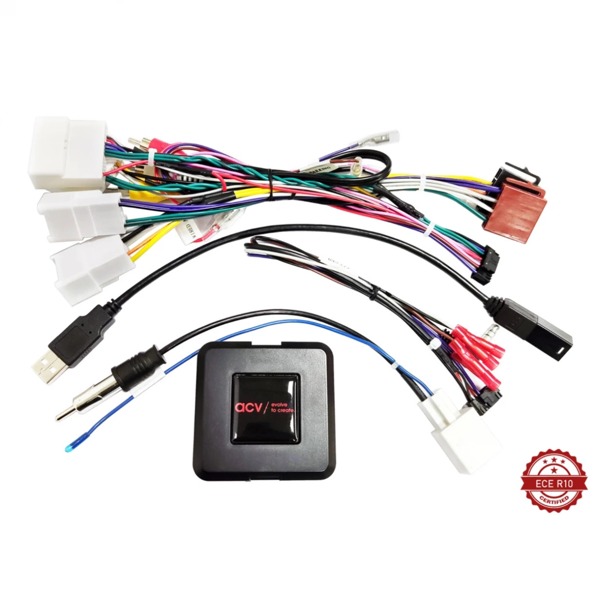 ACV 42XTY019 Toyota rattisäädinadapteri 360 kamera ja JBL