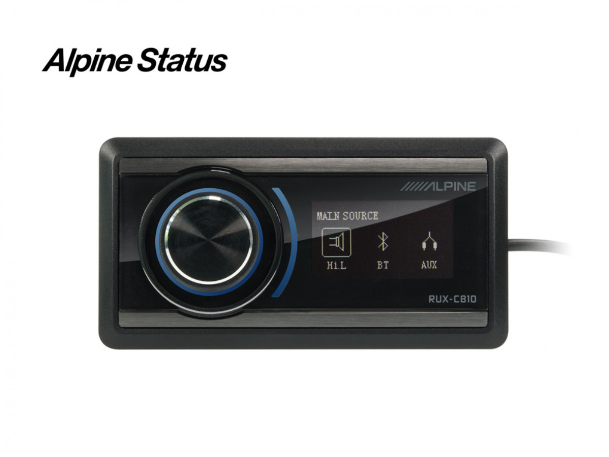 Alpine RUX-C810 HDP-P90 vahvistimen kaukosäädin