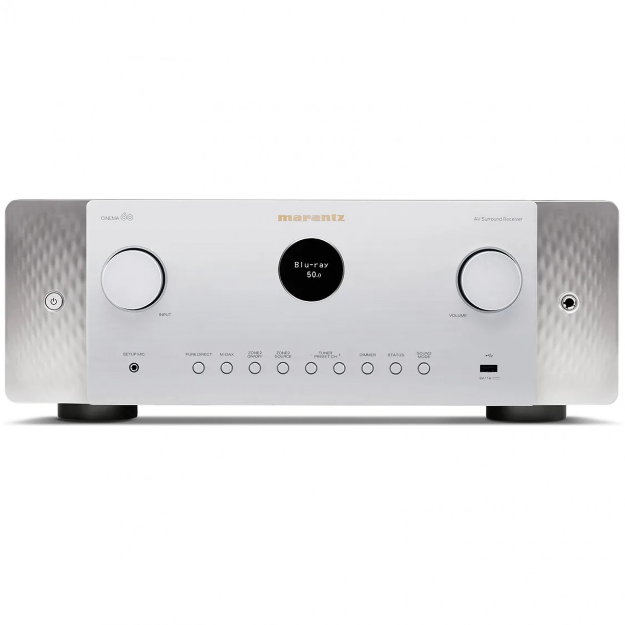 Demo Marantz Cinema 60 7.2 AV-viritinvahvistin, hopeakulta