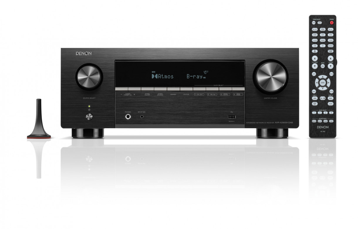 Denon AVR-X2900H DAB 7.2 AV-viritinvahvistin