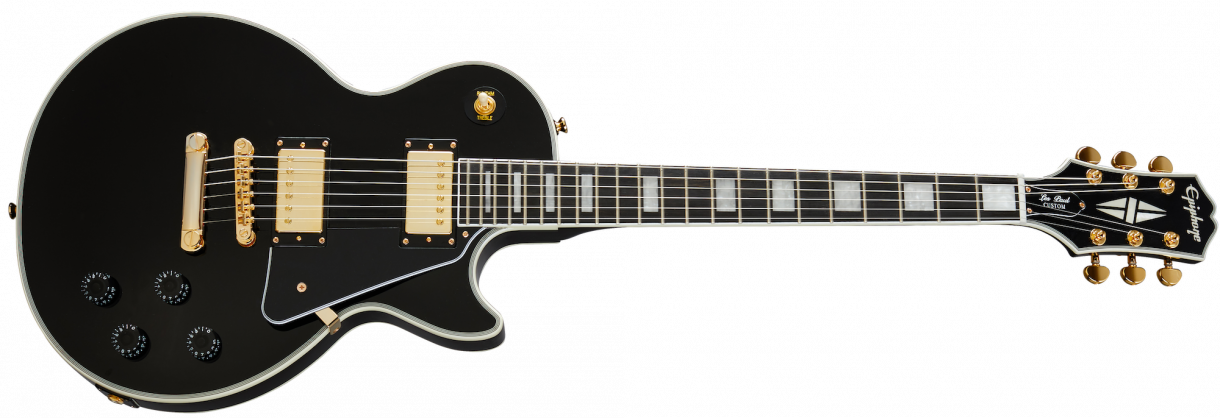 Les Paul Custom EB Les Paul Custom (sis. Premium Gig Bag) Ebony sähkökitara