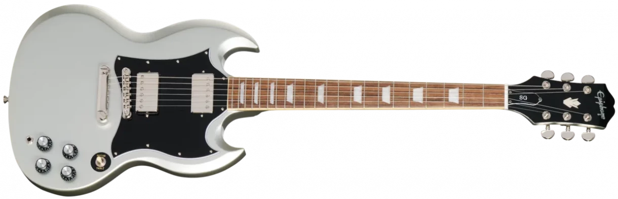 SG Standard SM SG Standard (Incl. Premium Gig Bag) Silver Mist sähkökitara 