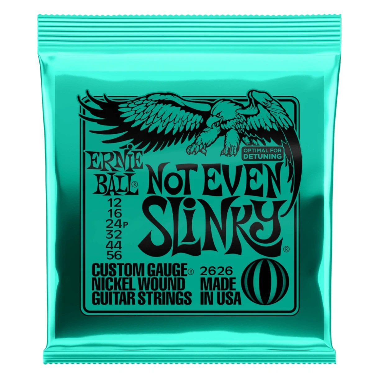 Ernie Ball Not Even Slinky Nickel Wound 12-56 kielisarja