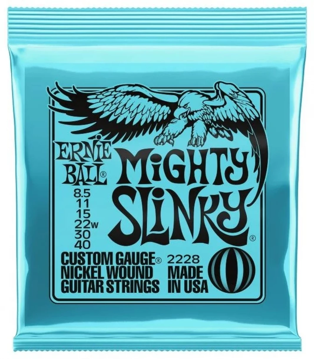 Ernie Ball 2228 Mighty Slinky Nickel sähkökitaran kielisetti