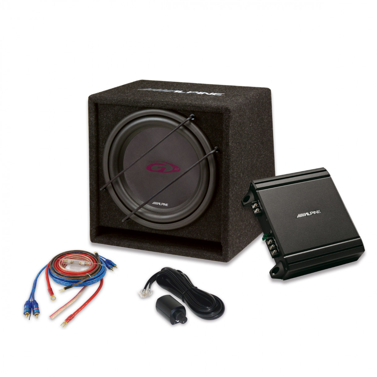 Alpine SBG-30KIT 12" bassopaketti