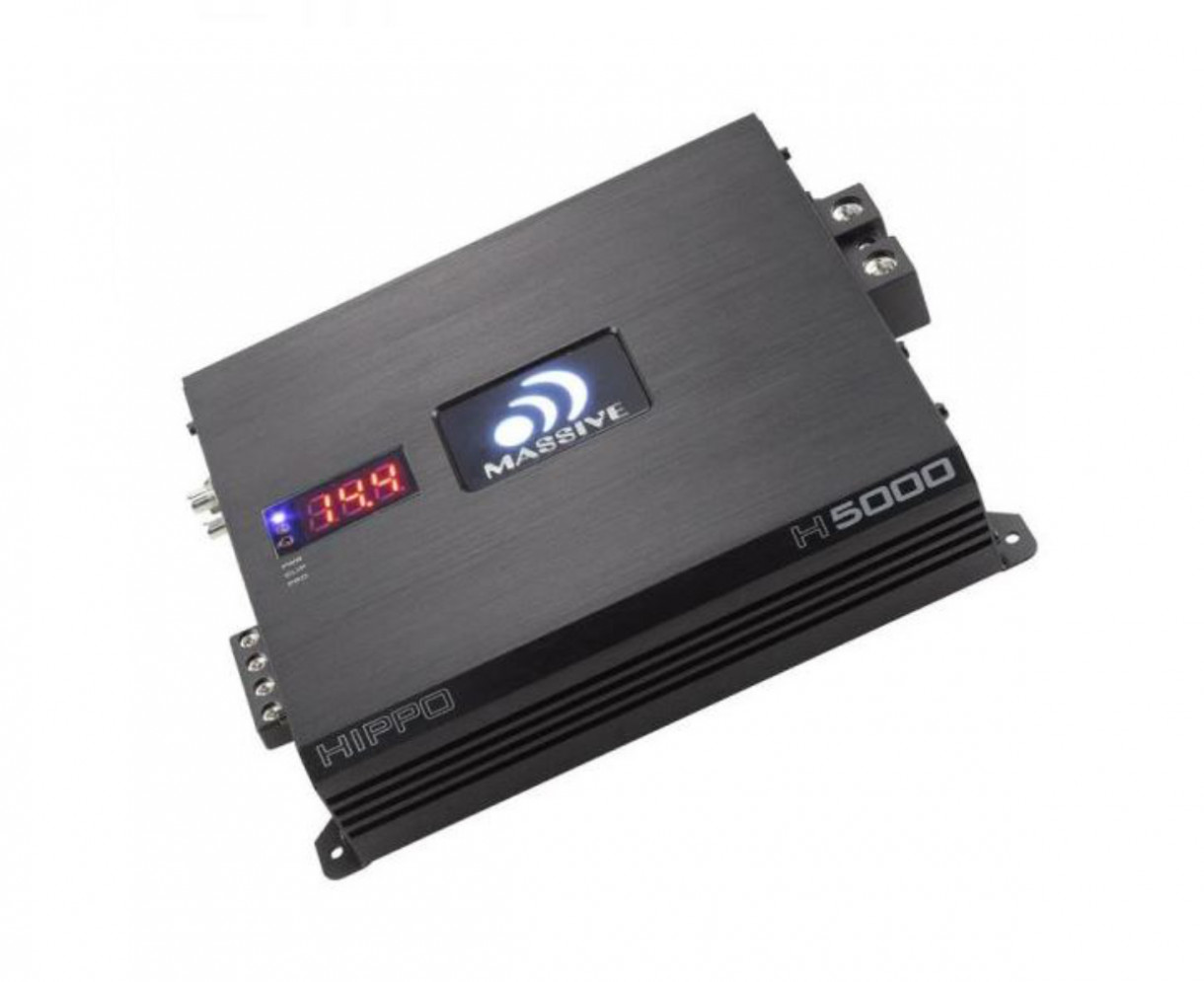 Massive Audio Hippo H5000 5 kW monovahvistin 