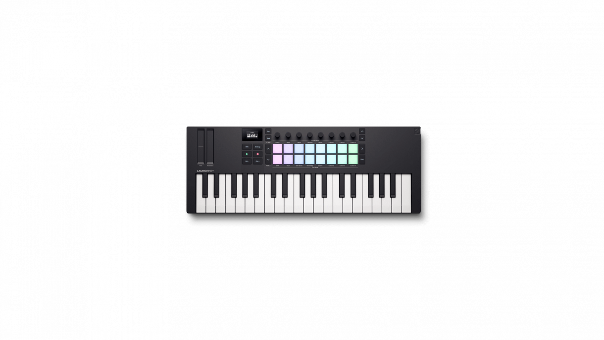 Novation Launchkey Mini 37 MK4 midi-koskettimisto 