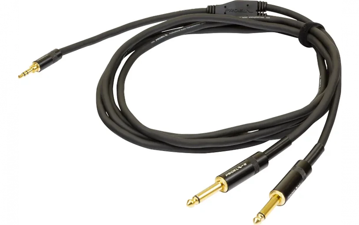 PROEL CHL230LU3 Audiojohto,stereoplugi-XLR uros 3m