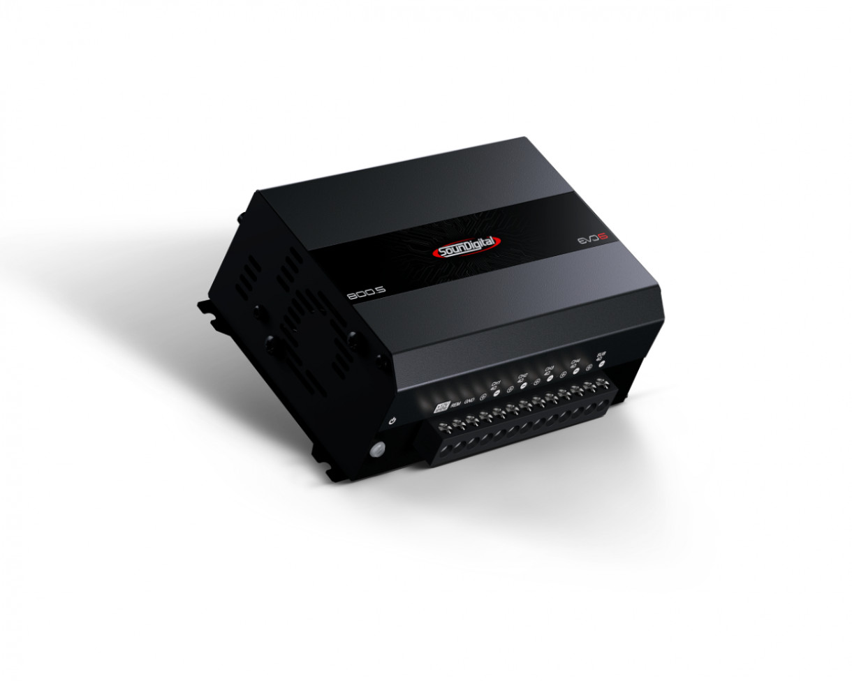 SounDigital 800.5 EVO 6 - 4 Ohm 5-kanavainen vahvistin