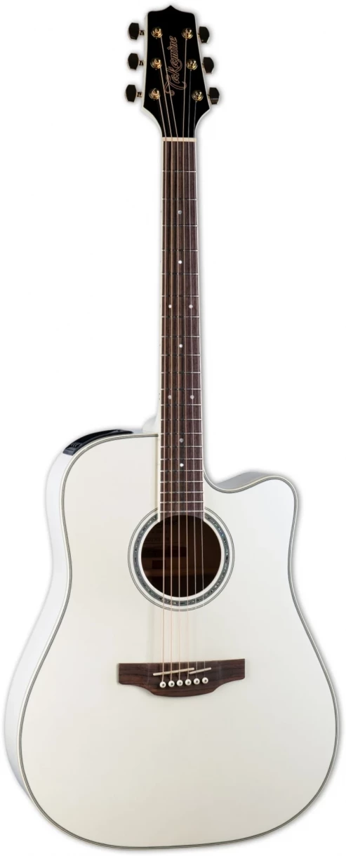 Takamine GD37CE PW Pearl White elektroakustinen kitara