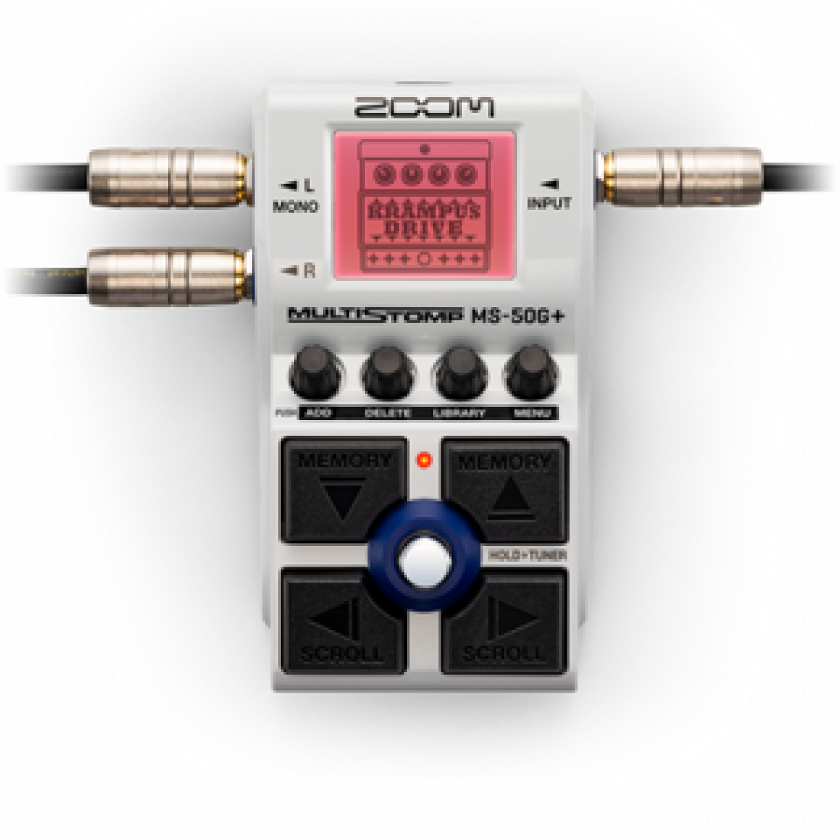Zoom MS-50G+ mallintava kitarapedaali