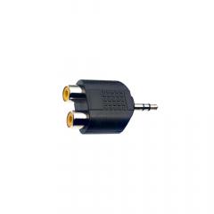 STAGG Adapteri 2x RCA - Stereo-miniplugi
