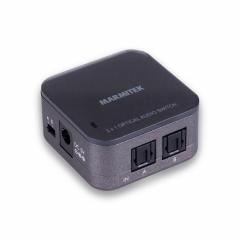 Marmitek Connect TS21E kytkin kahdelle optiselle audioliitännälle