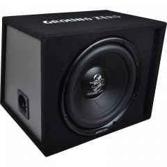 Ground Zero GZIB 30BR 12" subwoofer valmiskotelossa