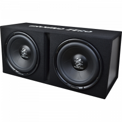 Ground Zero GZIB 2.30BR 2x12" subwoofer valmiskotelossa