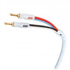 Supra Quadrax 2x4.0mm2 kaiutinkaapeli liittimillä, 2x2m