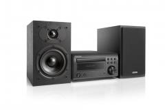 Denon D-M41 mikrosarja kaiuttimilla, musta