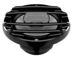 Hertz HMX 6.5S LD-TC 2-tie marine kaiuttimet, musta