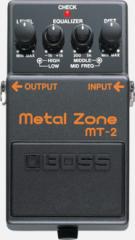 Boss MT-2 Metal Zone -pedaali