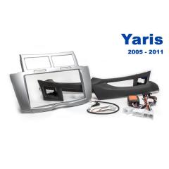 AH-KIT-TOY24 Toyota Yaris 05-11 2-DIN soittimen asennussarja