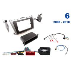 AH-KIT-MAZDA01 Mazda 6 08-10 1-2 DIN soittimen asennussarja