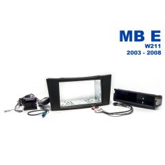 AH-KIT-MB03 MB W211 03-08 1-2 DIN soittimen asennussarja
