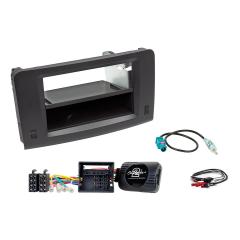 AH-KIT-MB08 Mercedes ML W164 2-DIN soittimen asennussarja