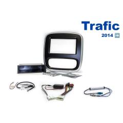 AH-KIT-REN01 Trafic 2014-> 2-DIN soittimen asennussarja