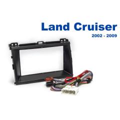 AH-KIT-TOY13 Toyota Landcruiser 02-09 2-DIN soittimen asennussarja