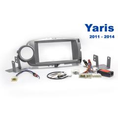 AH-KIT-TOY25 Toyota Yaris 11-14 2-DIN soittimen asennussarja
