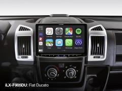 Alpine Halo 9 iLX-F905DU multimediasoitin Fiat Ducato 3