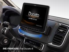 Alpine INE-F904DU8S Fiat Ducato 8 caravan navisoitin