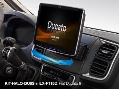 Alpine KIT-HALO-DU8S Fiat Ducato 8 Halo soittimen asennussarja